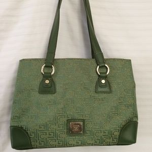 Green Purse Liz Claiborne Heritage Mosaic